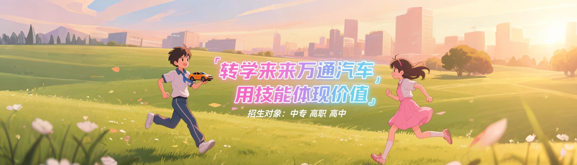 职高 中职 大专 高中转学来万通汽车学校